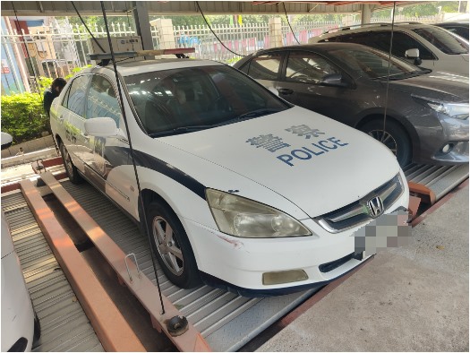 雅阁牌小型驾车报废案例