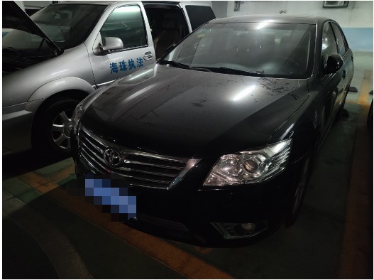 丰田牌小型普通小轿车报废案例